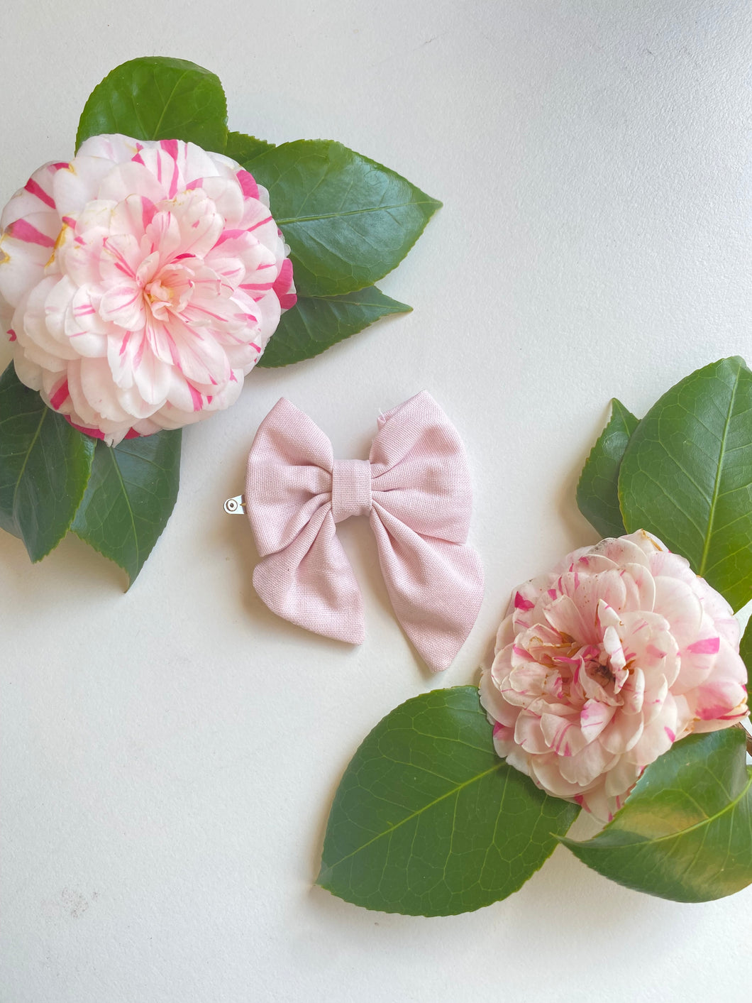 Large Pink 'Ballet' Cotton bow